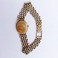 Baume & Mercier Geneve Lady’s Gold Wristwatch Retailed by Tiffany & Co.