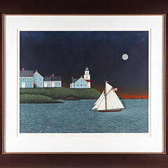 2-5568 Ted Jeremenko Litho Evening Return A 0016_2 JPG