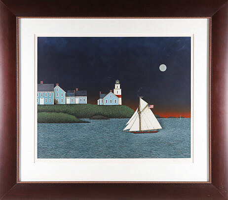 2-5568 Ted Jeremenko Litho Evening Return A 0016_2 JPG