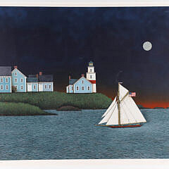 Ted Jeremenko Limited Edition Lithograph “Evening Return”