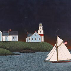 Ted Jeremenko Limited Edition Lithograph “Evening Return”