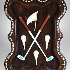 215-2574 Ebony Bone Golf Trophy A 9960_2 JPG