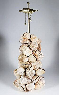 216-2574 Scallop Shell Lamp A 9929_2 JPG