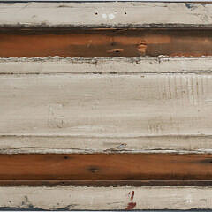 “Nantucket” Decorated Sign on Vintage Wood Panel