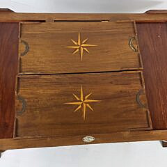 Starbay Nautical Inlaid Tray Top Colonial Style Coffee Table