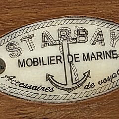Starbay Nautical Inlaid Tray Top Colonial Style Coffee Table