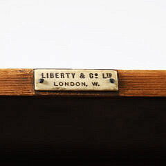19th Century Orkney Chair with Original Label “Liberty and Co. LTD, London W.”
