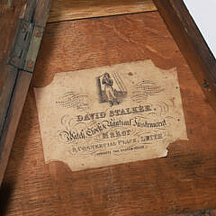 Sextant in Fitted Box, 19th Century, David Stalker Watch, Clock, Nautical Instrument Maker Label