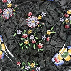 Set of 12 Copeland Spode Floral Luncheon Plates, 19th Century