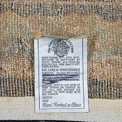 Vintage Claire Murray Hooked Rug Clippership Off Sankaty Lighthouse