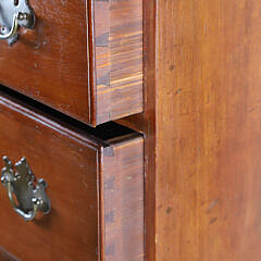Antique Mahogany Queen Anne Style Highboy, 19th Century