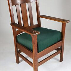 Wooden Chair with Cushion