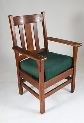 Wooden Chair with Cushion