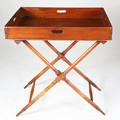 Georgian Butlers Tray on Stand