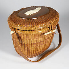 Jose Formoso Reyes (1902-1980) Nantucket Friendship Basket