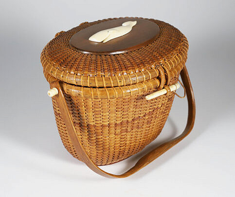 Jose Formoso Reyes (1902-1980) Nantucket Friendship Basket