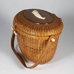 Jose Formoso Reyes Nantucket Friendship Basket, circa 1973