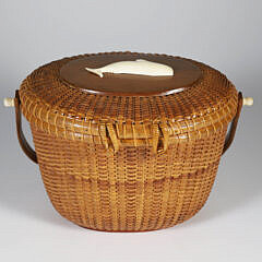 Jose Formoso Reyes Nantucket Friendship Basket, circa 1973