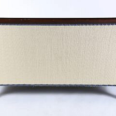 Ralph Lauren Creme Tufted Upholstered Settee