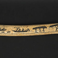 Inuit Scrimshaw Rib, early 19th Century