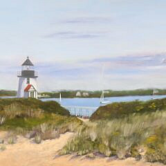 Chris Bourbeau Oil on Canvas “Brant Point”