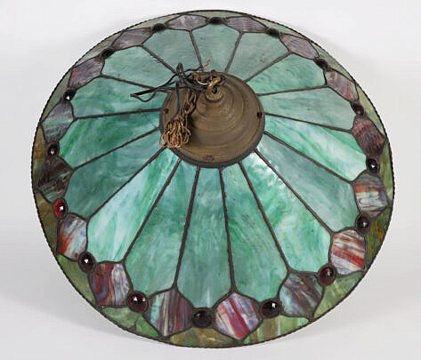 Tiffany Style Stained Glass Hanging Light Fixture Sade