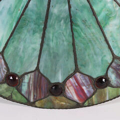 Tiffany Style Stained Glass Hanging Light Fixture Shade