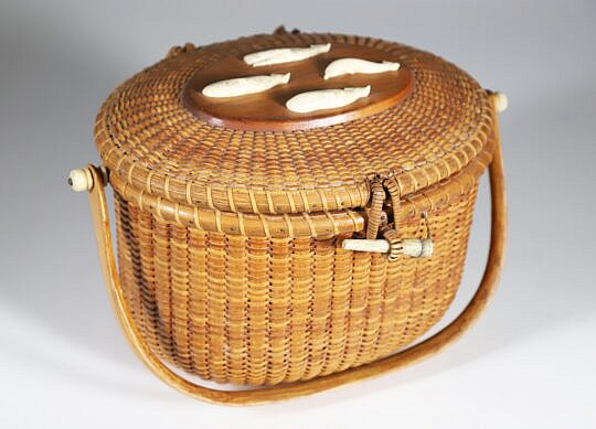 Michael Kane Nantucket Friendship Basket 1973