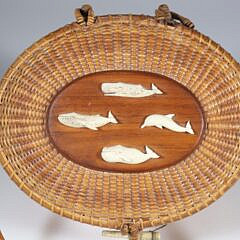 Michael Kane Nantucket Friendship Basket, circa 1973