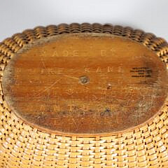 Michael Kane Nantucket Friendship Basket, circa 1973