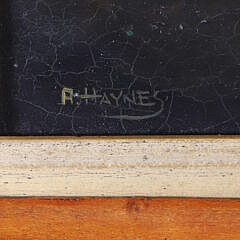 A. Haynes Oil on Panel “Portrait of the British Square Rigger S.S. Northern Traveller”