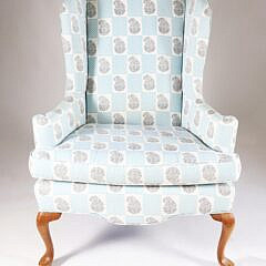 Upholstered Wing Chair