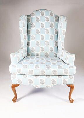 Upholstered Wing Chair