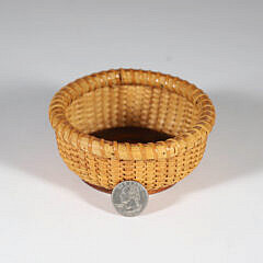 Nantucket Coaster Basket