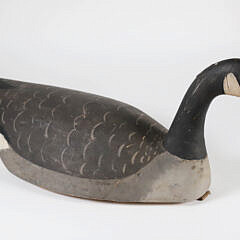 Contemporary Carved and Painted Goose Decoy