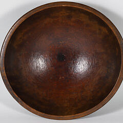 Vintage Turned Wood Treen Bowl