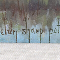 Helen Sharp Potter Oil on Canvas “Nantucket Marsh”
