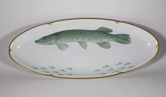 Thomas Bavaris Porcelain Fish Platter