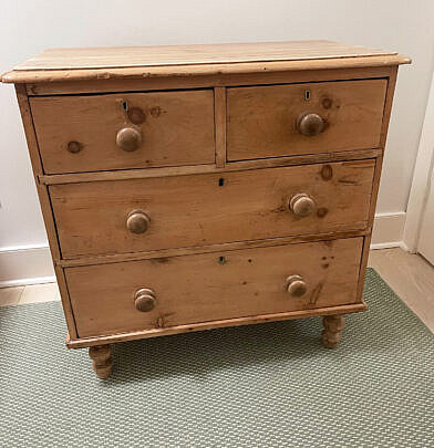 16-5598 English Cottage Pine Ches of Drawers A 0322 JPG
