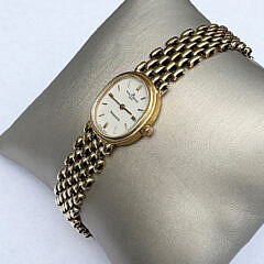 Baume & Mercier Geneve Lady’s Gold Wristwatch Retailed by Tiffany & Co.
