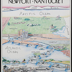 1990 Broward Marine Summer Cruise Poster