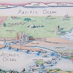 1990 Broward Marine Summer Cruise Poster