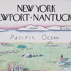 1990 Broward Marine Summer Cruise Poster