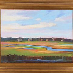 Elle Foley Oil on Canvas "Nantucket Marsh"