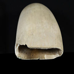 Scrimshaw Whale’s Tooth “Hope Father”, 19th Century