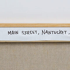 Rowenna Anderson Oil on Linen “Main Street, Nantucket”