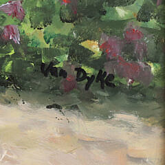 Donald Van Dyke Oil on Masonite “Brant Point Nantucket”