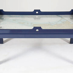 Contemporary Nantucket Chart Coffee Table
