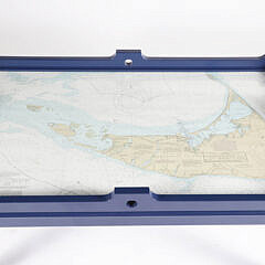 Contemporary Nantucket Chart Coffee Table