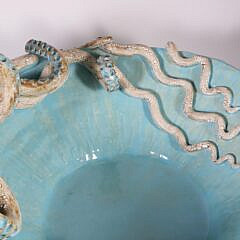Shayne Greco Signed Octopus Ceramic Bowl